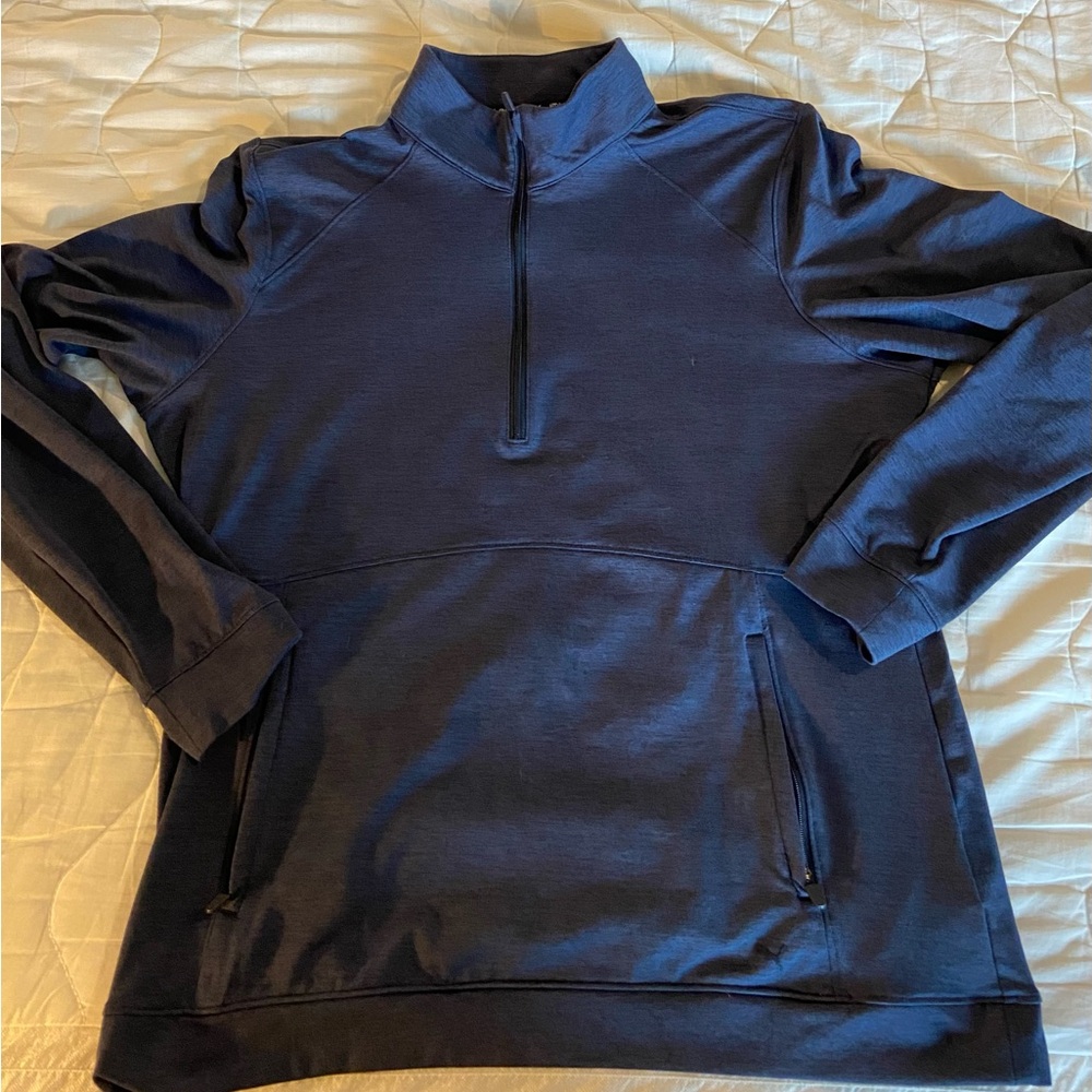 Puma Dark Blue Golf Pullover